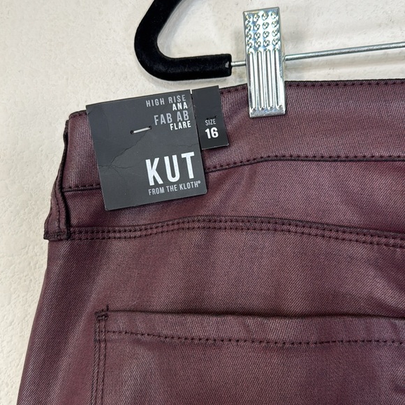 Kut from cloth. High rise fab ab flare. Size 16 - Picture 13 of 17